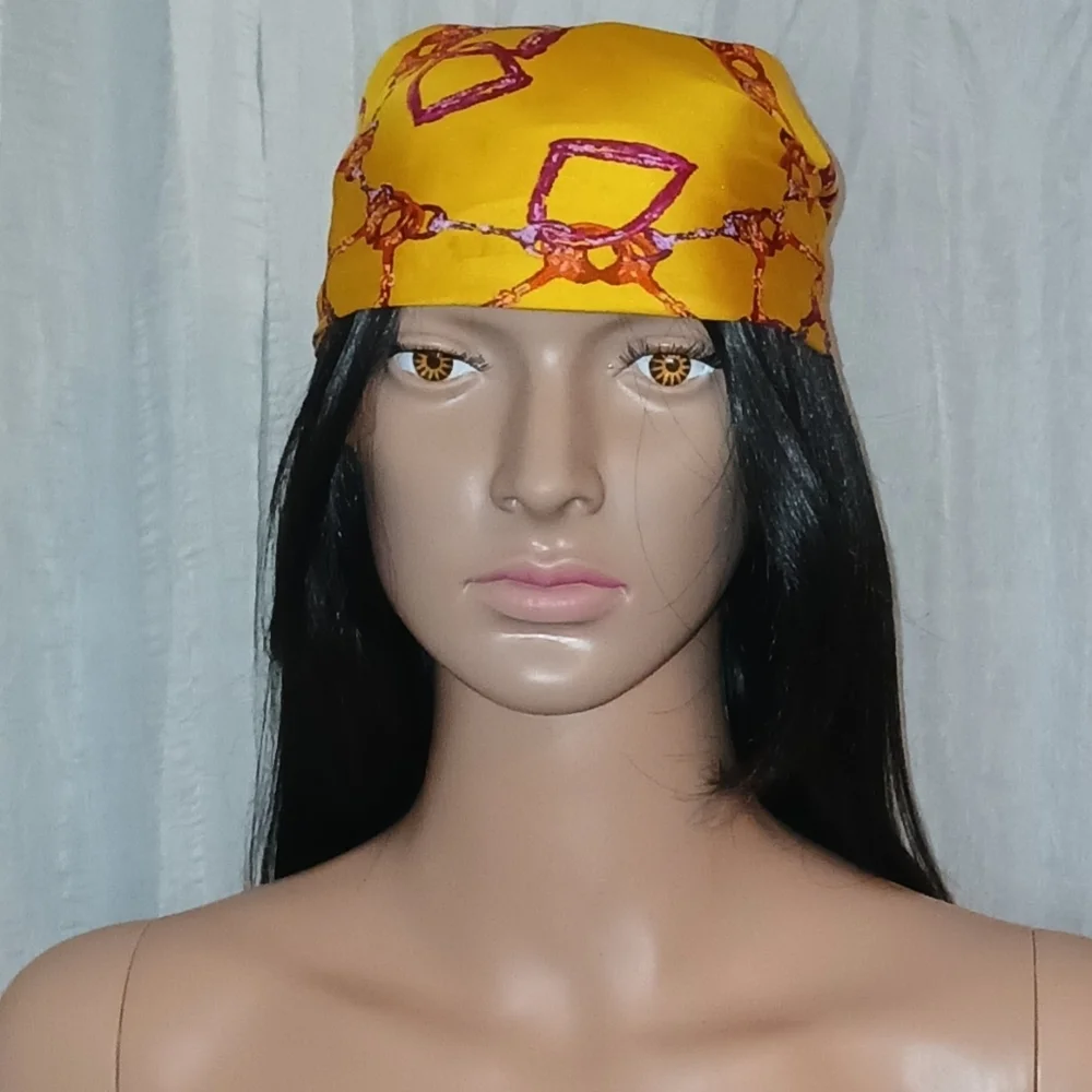 Gucci Horsebit Accent Patterned Bandeau Scarf Pocket Square​​​
